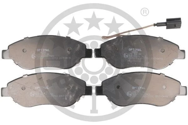 <strong>Гальмівні колодки дискові OPTIMAL BP-86001 (фото 1)</strong>