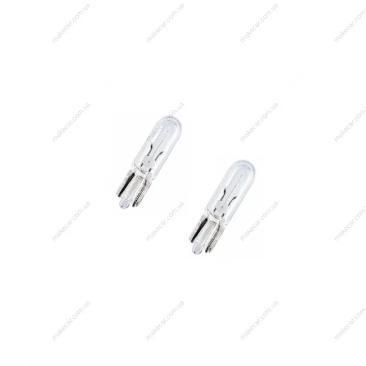 <strong>Лампа розжарювання W1,2W 12V W2x4.6D OSRAM 2721 (фото 1)</strong>