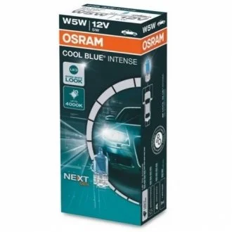 Автолампа Osram (5W 12V W2,1X9,5D) для OSRAM 2825CBN фото товару