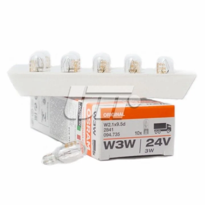 <strong>Автолампа Osram (3W 24V W2,1X9,5D) OSRAM 2841 (фото 1)</strong>