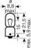 <strong>Лампа розжарювання H5W 12V 5W OSRAM 3860 (фото 2)</strong>