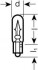 Лампа накаливания 12V 1.2W W2x4.6d OSRAM 4050300838540 (фото 1)