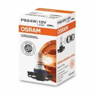 Лампа (картон 1шт) PS24W 12В 24Вт PG20/3 Original, Білий для OSRAM 5202 фото товару
