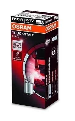 <strong>Лампочка R10W Truckstar Pro NextGen (картон, 10 шт, 24В, 10Вт, тип гнізда: BA15S) OSRAM 5637TSP (фото 1)</strong>