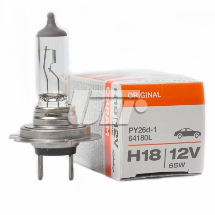 <strong>Автомобільна лампа H18 OSRAM 64180L (фото 1)</strong>