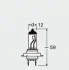 <strong>Лампа фарна H7 12v 55w Px26d Longlife (вир-во) OSRAM 64210L (фото 3)</strong>