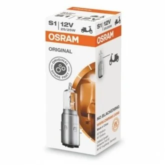 Автолампа Osram (25/25W 12V BA20D FS1) для OSRAM 64326 фото товару