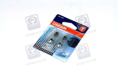 Лампа (упаковка-блістер 2шт) C10W 12В 10Вт SV8,5-8 Standard для OSRAM 6438-02B фото товару