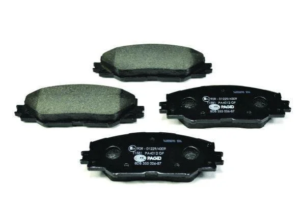 <strong>Гальмівні колодки перед.AURIS/RAV 4 III/RAV 4 IV 1.8-2.5H 06- PAGID 8DB355006-871 (фото 1)</strong>