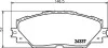 <strong>Гальмівні колодки перед.AURIS/RAV 4 III/RAV 4 IV 1.8-2.5H 06- PAGID 8DB355006-871 (фото 2)</strong>