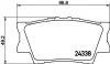 <strong>Гальмівні колодки зад.TOYOTA CAMRY/RAV4 III/RAV4 IV 2.0-3.5 06- PAGID 8DB355006-881 (фото 2)</strong>