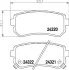 <strong>Гальмівні колодки зад. Hyundai Accent/Kia Rio/Ceed 05- (mando) PAGID 8DB 355 006-961 (фото 2)</strong>