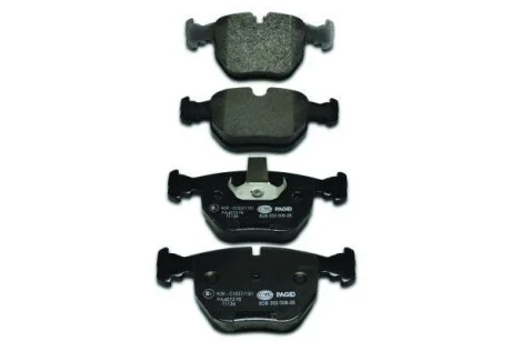 Гальмівні колодки перед. BMW 5(E39)/7(E38) 96-04 (Teves) для PAGID 8DB 355 008-281 фото товару
