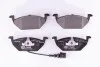 <strong>Гальмівні колодки перед. Caddy III/Golf V/Octavia/A3 03- (з датчиком) PAGID 8DB355008-551 (фото 1)</strong>
