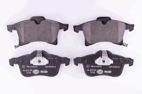 Гальмівні колодки перед. Opel Astra F/G/H/Zafira A/B 94- (ATE) для PAGID 8DB355009-221 фото товару
