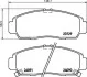 <strong>Гальмівні колодки перед. Honda Accord 91-03/HR-V 99- (sumitomo) PAGID 8DB 355 009-771 (фото 2)</strong>