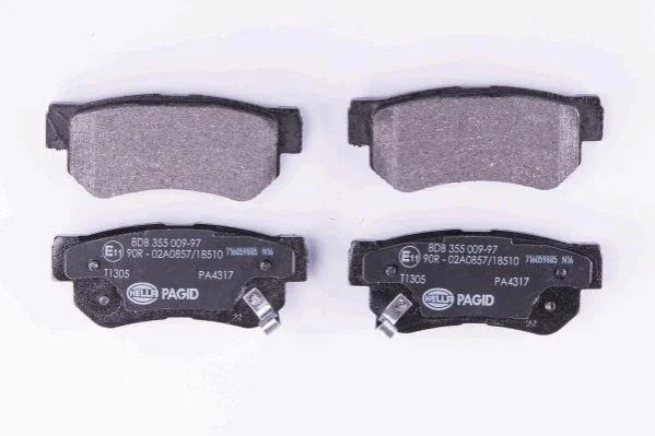 <strong>Гальмівні колодки зад. SANTA/SONATA/TUCSON/SPORTAGE 1.4-3.5 98- PAGID 8DB 355 009-971 (фото 1)</strong>