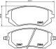 <strong>Гальмівні колодки перед. Subaru Impreza 02-/Forester 02- (akebono) PAGID 8DB355010-211 (фото 2)</strong>