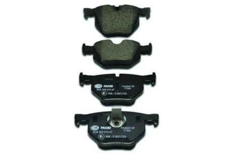 Гальмівні колодки зад. BMW 5(E60)/5 (E61)/6 (E63)/6(E64) 2.0/3.0D 01-10 для PAGID 8DB 355 010-471 фото товару