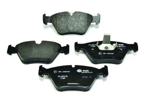 Гальмівні колодки перед. BMW 5 (E39) 2.0-3.5i 95-03 для PAGID 8DB355010-711 фото товару