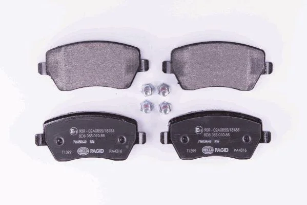<strong>Гальмівні колодки перед. Kangoo 08- (R14) PAGID 8DB 355 010-851 (фото 1)</strong>