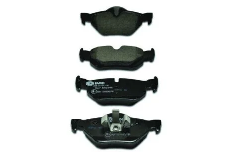 Гальмівні колодки зад. BMW 3(E90)/1(E81) 04-13 (ATE) (123x43,6x17,3) для PAGID 8DB355011-301 фото товару