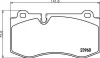<strong>Гальмівні колодки перед. MB W221 05-13 (brembo) PAGID 8DB 355 011-401 (фото 2)</strong>