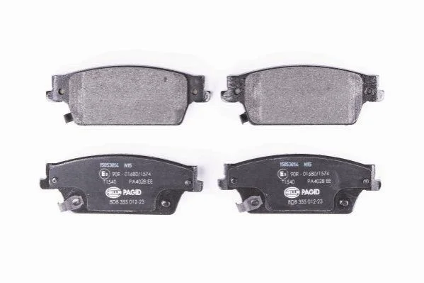 <strong>HELLA Cadillac гальмівні колодки SRX 04- PAGID 8DB 355 012-231 (фото 1)</strong>