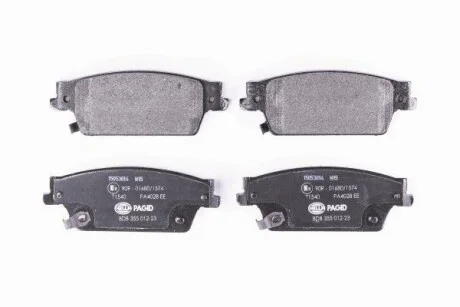 HELLA Cadillac гальмівні колодки SRX 04- для PAGID 8DB 355 012-231 фото товару