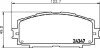 <strong>HELLA TOYOTA Колодки тормозные передн.Yaris 05-,Prius 09- PAGID 8DB 355 012-361 (фото 2)</strong>