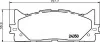<strong>Гальмівні колодки перед LEXUS ES/TOYOTA CAMRY 2.4-3.5 06- PAGID 8DB 355 012-401 (фото 2)</strong>