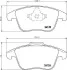 <strong>Гальмівні колодки перед. Mondeo 07-/Volvo S60/V60 10-/V70 02-/XC 70 08- PAGID 8DB 355 012-891 (фото 2)</strong>
