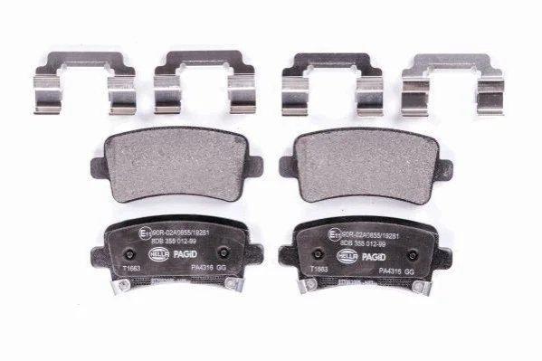 <strong>Гальмівні колодки задні Opel Insignia 08- (TRW) PAGID 8DB 355 012-991 (фото 1)</strong>