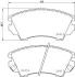 <strong>Гальмівні колодки перед. Opel Astra J 09-/Insignia 08- (Mando) PAGID 8DB355013-041 (фото 2)</strong>