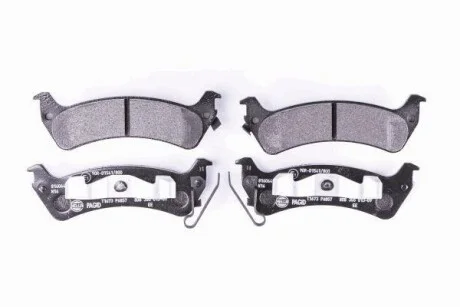 HELLA JEEP Тормозные колодки задние Grand Cherokee 91- для PAGID 8DB 355 013-091 фото товару