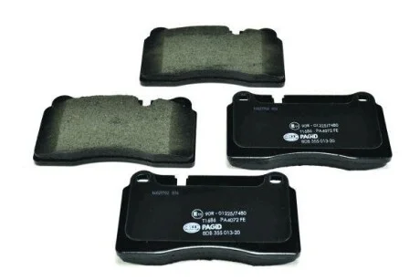 Гальмівні колодки перед.RANGE ROVER III/RANGE ROVER SPORT 2.7D-4.4 05-13 для PAGID 8DB355013-201 фото товару