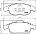 <strong>Гальмівні колодки перед.Peugeot Partner/Citroen Berlingo 08- PAGID 8DB355013-341 (фото 2)</strong>