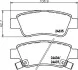 <strong>HELLA HONDA гальмівні колодки задн. CR-V 07- PAGID 8DB 355 013-591 (фото 2)</strong>