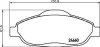 <strong>Гальмівні колодки перед. Peugeot 308 07- (Bosch) PAGID 8DB355013-911 (фото 2)</strong>