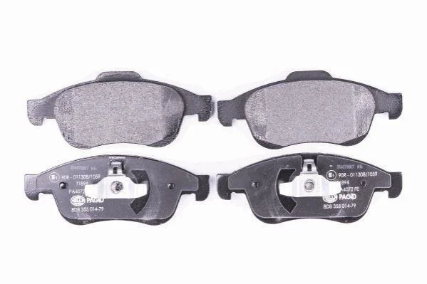 <strong>Гальмівні колодки перед. Megane 09-/Duster 10-/Dokker 13- PAGID 8DB 355 014-791 (фото 1)</strong>