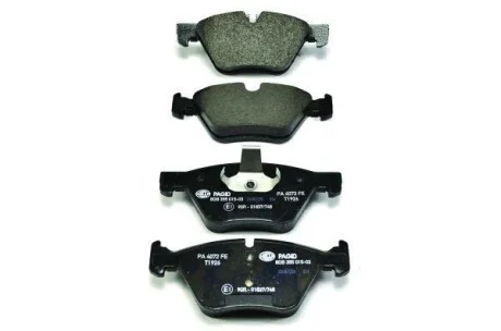 Гальмівні колодки перед.BMW 3(E90)/1(E81) 04-13 (ATE) (154,8x63,6x20) для PAGID 8DB355015-031 фото товару