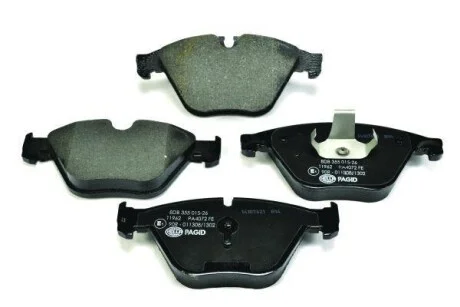Гальмівні колодки перед. BMW 5 (F10) 10- (ATE) (155,1x68,5x18,9) для PAGID 8DB355015-261 фото товару