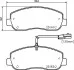 <strong>Гальмівні колодки перед. Master/Movano 10- PAGID 8DB 355 015-291 (фото 2)</strong>