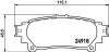 <strong>Гальмівні колодки зад. Lexus RX 08-15/Toyota Prius 09- (akebono) PAGID 8DB355015-371 (фото 2)</strong>