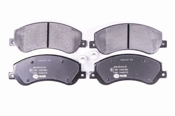 <strong>Колодки гальмівні дискові комплект; передн. PAGID 8DB355015401 (фото 1)</strong>