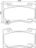 <strong>Гальмівні колодки перед. INFINITI FX/M37/Q50/Q60/Q70/QX70/NISSAN 370 Z 2.0-5.0 09- PAGID 8DB 355 015-411 (фото 2)</strong>
