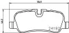 <strong>Гальмівні колодки discovery/range rover III/sport 2.7 - 5.0 02- PAGID 8DB 355 016-181 (фото 2)</strong>