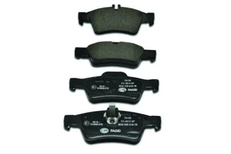 Гальмівні колодки зад. MB E/S-класз (W211/W212/W220/W221) 99- для PAGID 8DB355018-751 фото товару