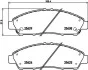 <strong>Гальмівні колодки Honda Pilot 07-15 PAGID 8DB355020-211 (фото 1)</strong>