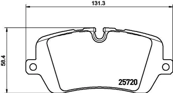 <strong>Гальмівні колодки зад.Range Rover IV,Sport 12- PAGID 8DB355020-361 (фото 1)</strong>